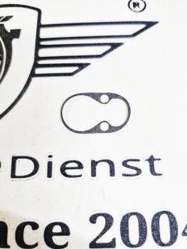 Zündapp Vergaser Deckel Dichtung 10 - 15 mm Bing - 265-04.910  " Elring - Das Original "